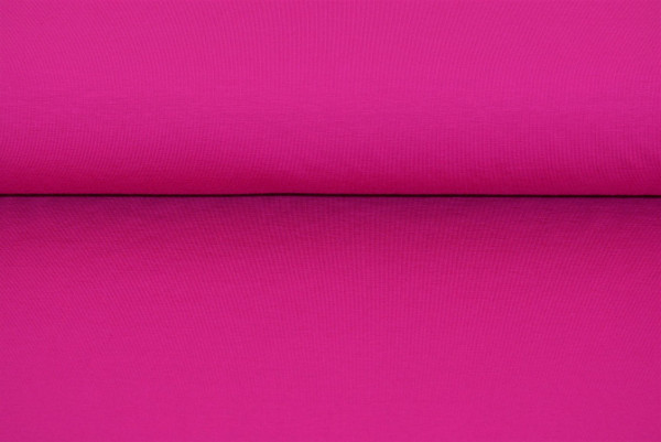 Baumwoll Jersey uni (dkl. pink) - 1870