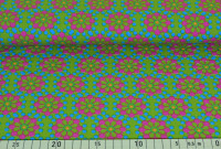 Blumen retro (aqua) - B200 Blumen retro (aqua) - B200