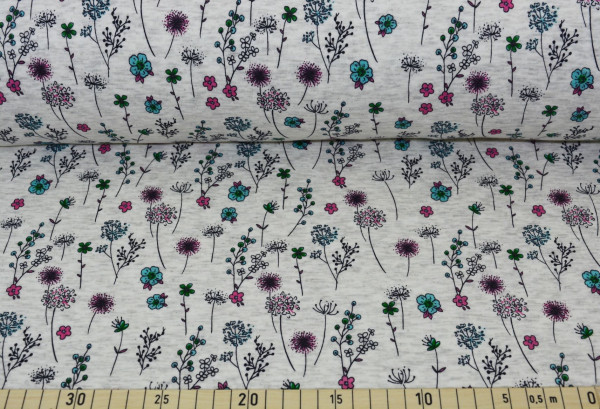 Koalabäre (creme, Blumen) - Z438