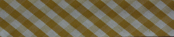 Schrägband (Karo beige)