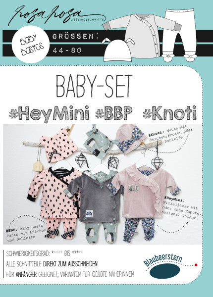 Glünz GmbH rosarosa Baby-Set