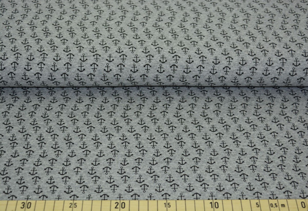 Anker Zickzack (grau meliert) - B634