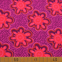Prilblume Baumwolljersey - Rosa Stoff mit Blumenmuster Prilblume Baumwolljersey - Rosa Stoff mit Blumenmuster