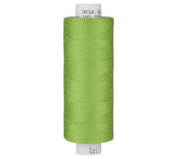 Glünz GmbH, Nähgarn, Amann, mettler, troja 0092, Y158, apfelgrün, apple, grün, green, garn, thread, sewing, nähen,