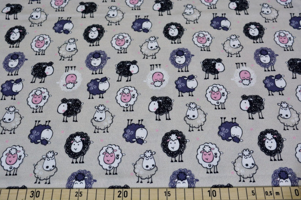 Sleeping Sheeps (beige) - D262