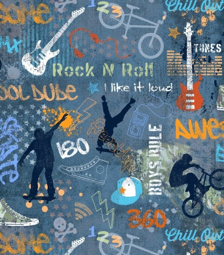 Glünz Gmbh; Softshell, A690 , jeans, blau, skater, bmx, biker, graffiti, rock'n roll, gitarre