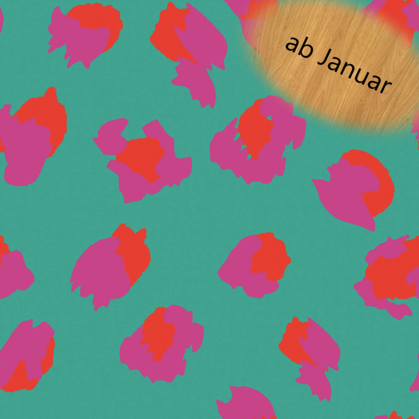 Musselin – Maribel Türkis Pink Rot, 100 % Baumwolle, 150 cm, 135 g/m²