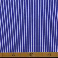 Baumwollstoff – Klassisches Streifenmuster in Blau & Weiß | Hochwertige Baumwolle Baumwollstoff – Klassisches Streifenmuster in Blau & Weiß | Hochwertige Baumwolle