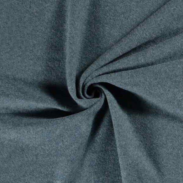Walkloden melange uni – Mulesingfreie Wolle, Oeko-Tex zertifiziert, ideal für warme Winterbekleidung.