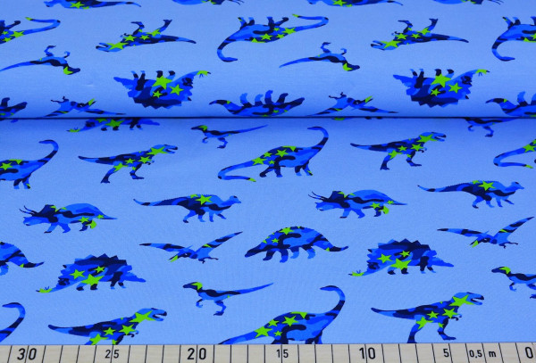 Dinosaurier (blau) - A476