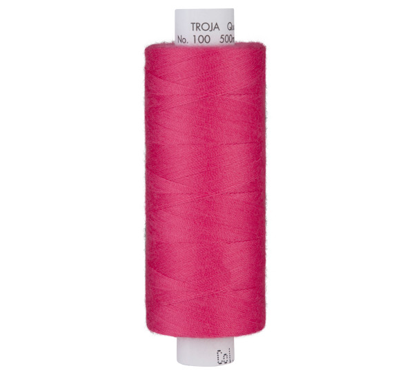 Glünz GmbH, Nähgarn, Amann, mettler, troja 1438, Y130, rosy pink, magenta, pink, rot, red, garn, thread, sewing, nähen,