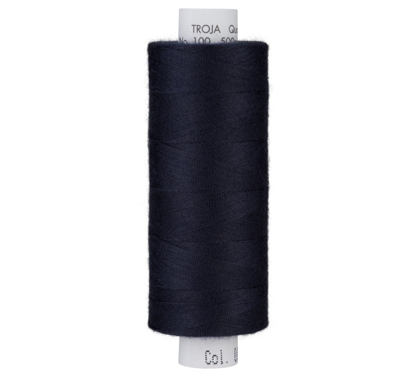 Glünz GmbH, Nähgarn, Amann, mettler, troja 0821, Y150, ocean, ozean, marine, navy, blau, blue, garn, thread, sewing, nähen,