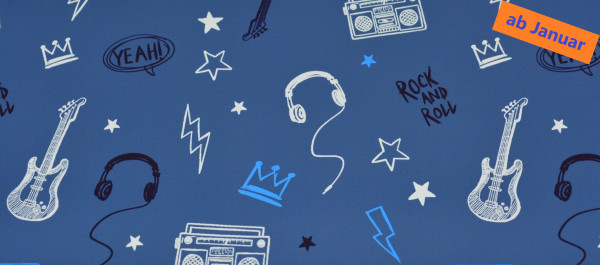 Music Love - (jeans) A560 (French Terry)