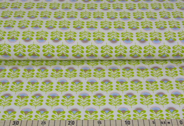 Flowery (creme) - A166