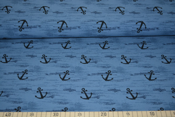 Anker schraffiert (blau) - Z375