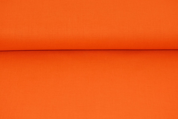 Baumwolle uni (orange) - 1350