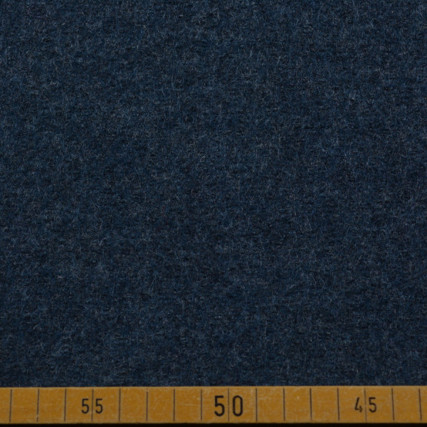 Walkloden Dunkelblau – 100% Wolle, 140 cm, 415 g/m²