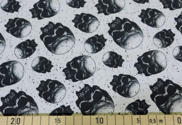 Skulls black&white - B1167