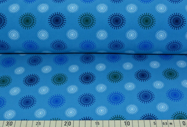 Ornament (blau) - B1211