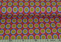 Baumwoll - Jersey Druck "Mandala (rot)" - D193 Baumwoll - Jersey Druck "Mandala (rot)" - D193