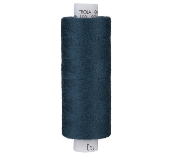 Glünz GmbH, Nähgarn, Amann, mettler, troja 1276, Y151, jeansblau, petrol, blau, blue, garn, thread, sewing, nähen,