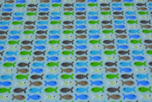 Fische (blau) - X005
