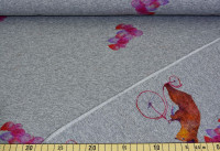 Bärchenfahrrad (hellgrau meliert) - B753 (Panel) Bärchenfahrrad (hellgrau meliert) - B753 (Panel)