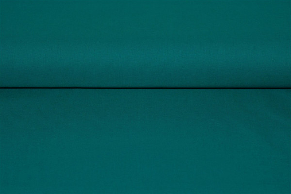 Baumwolle uni (dkl. petrol) - 3870