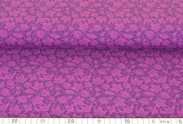 Blattgezwitscher (fuchsia) - B844