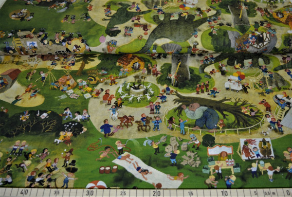 Wimmelbuch (Spielplatz) - A394 (Baumwolle)