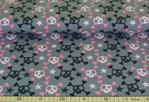 Totenkopf (rosa) - I128