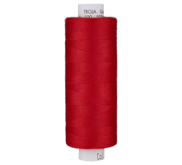 Glünz GmbH, Nähgarn, Amann, mettler, troja 0504, Y117, red, rot, garn, thread, sewing, nähen,