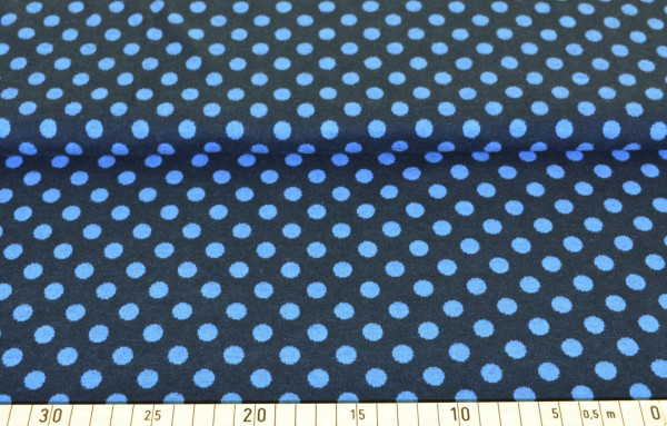 Strick Jacquard (blau) - I304