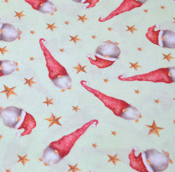 Glünz GmbH, Baumwolle, Cotton, Advent Z1693 Wichtel