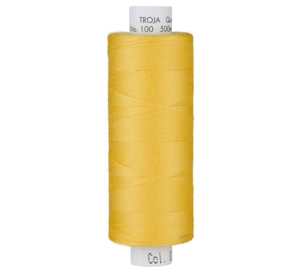 Glünz GmbH,Nähgarn, Amann, mettler, troja 0120, Y107, gelb, yellow, garn, thread, sewing, nähen,