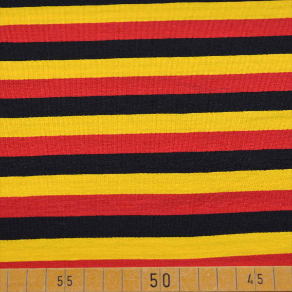 Streifen (schwarz,rot,gold) - B224