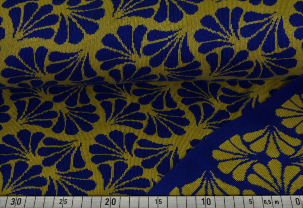 BIO Strick "Blaubeerstern" Blüten - H201