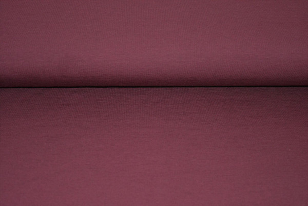 Baumwoll Jersey uni (Bordeaux) - 2170