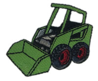 Glünz GmbH, Applikation, AP33, Bagger, grün, green, excavator Glünz GmbH, Applikation, AP33, Bagger, grün, green, excavator