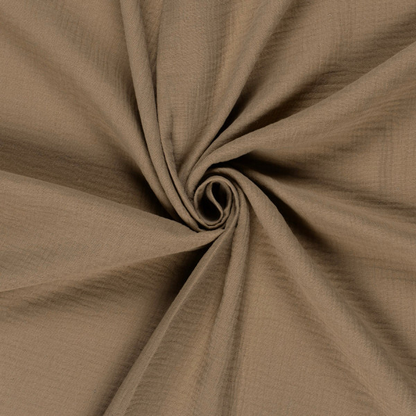 Musselin uni (kamel) - Z896