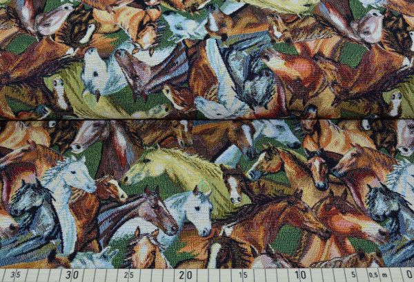 Gobelin "horse (grün)" - E291
