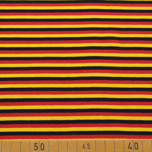 Streifen (schwarz,rot,gold) - B226